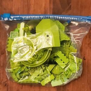 Lego Bright Green Building Blocks